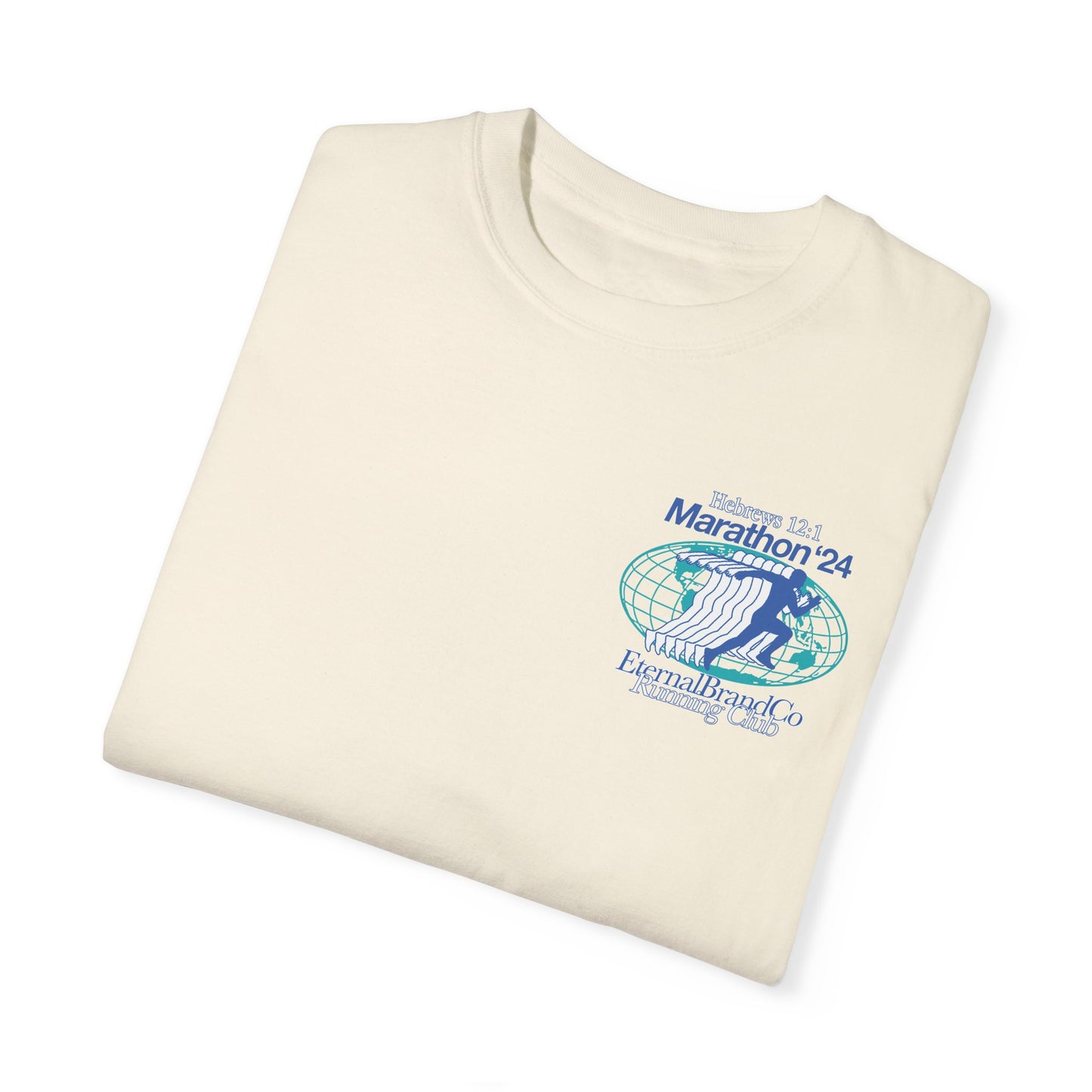 Eternal Running Club T-shirt - Ivory