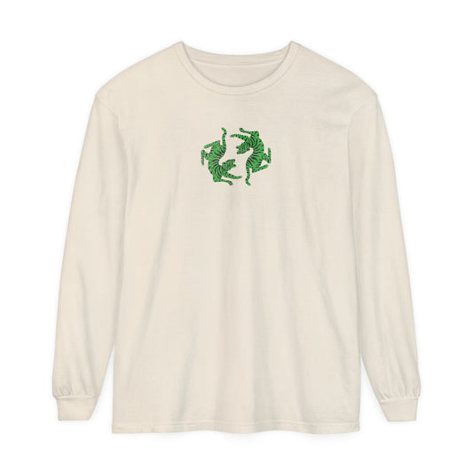 Brave Tiger Long Sleeve Tee - Ivory