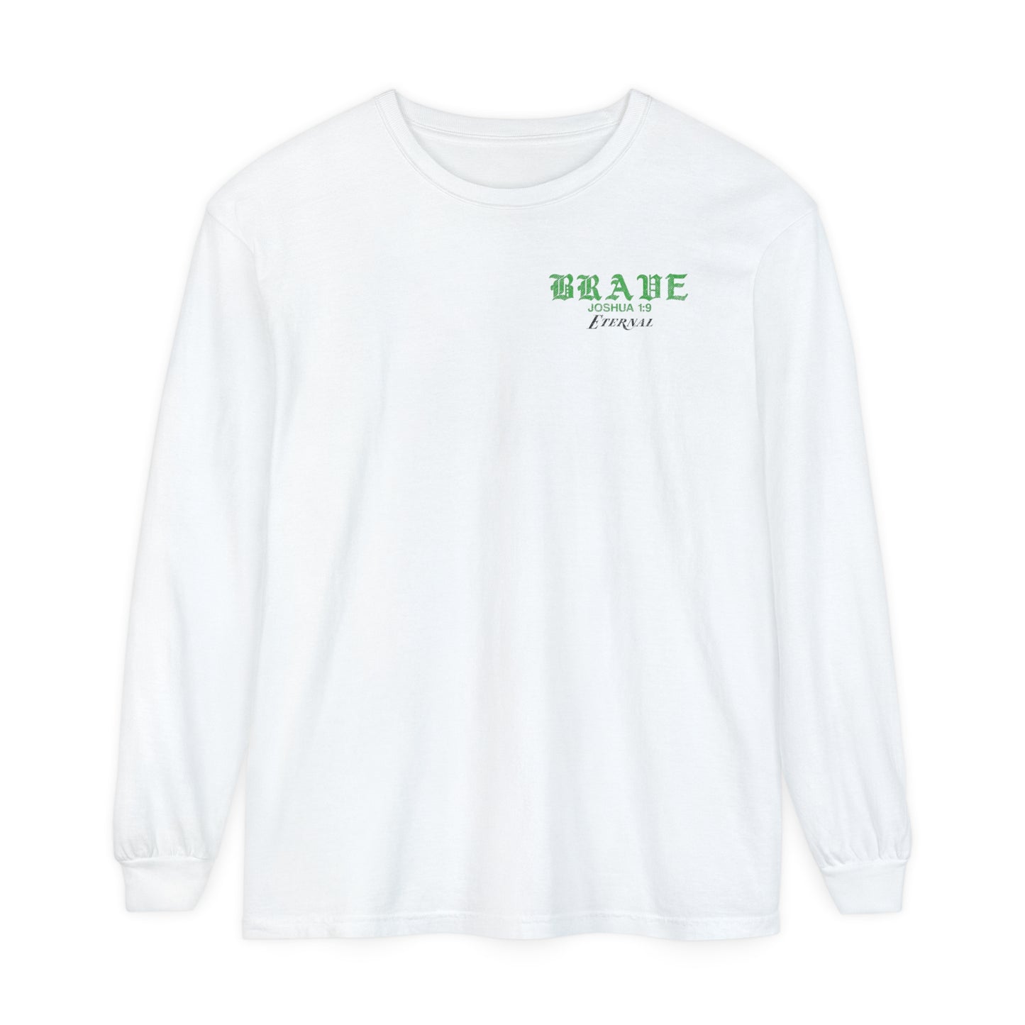 Brave Script Long Sleeve Tee