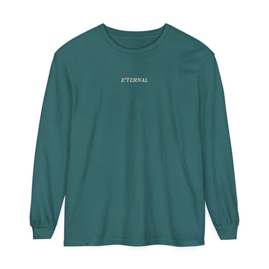 Faith Over Fear Long Sleeve - Blue Spruce