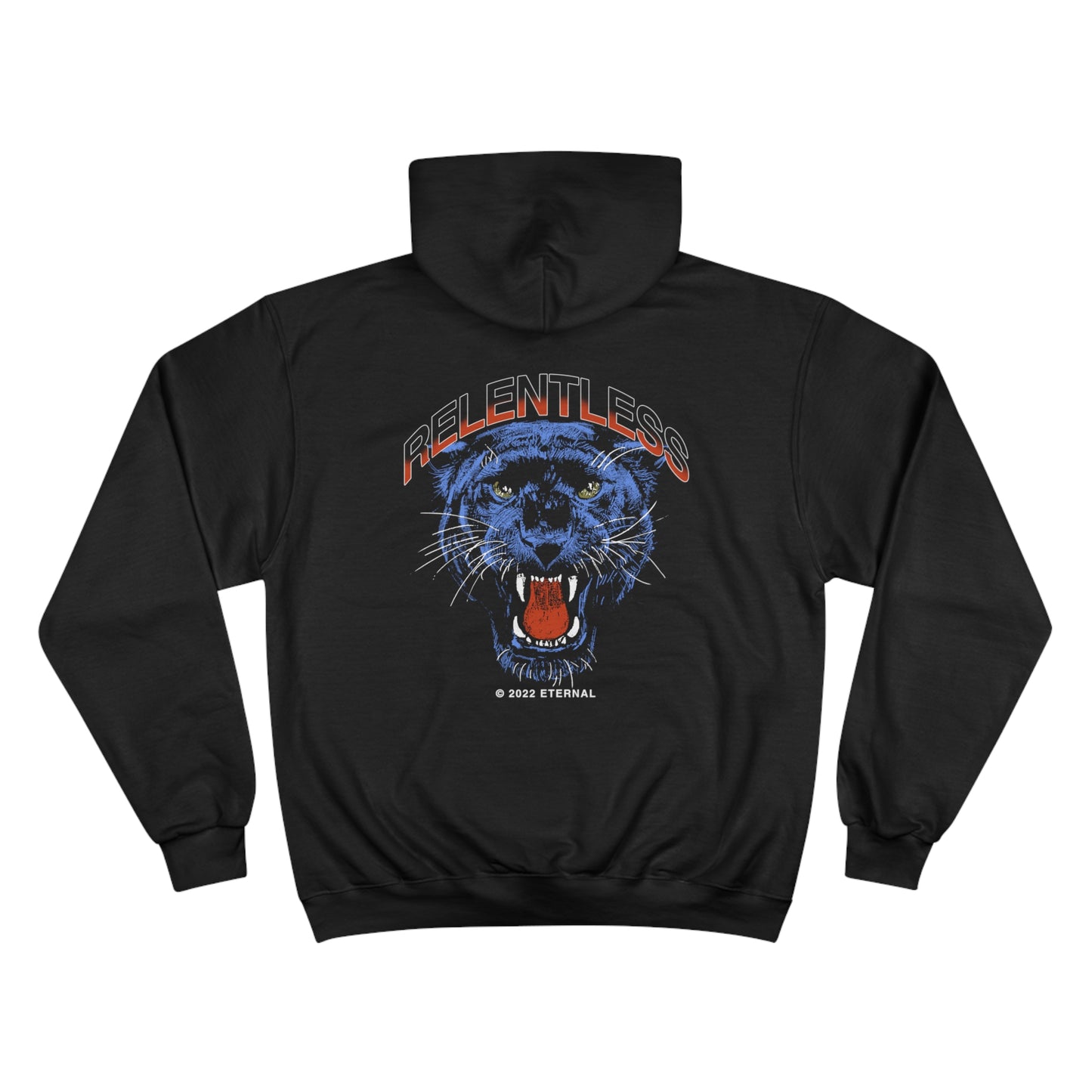 RELENTLESS CHAMPION HOODIE - BLACK