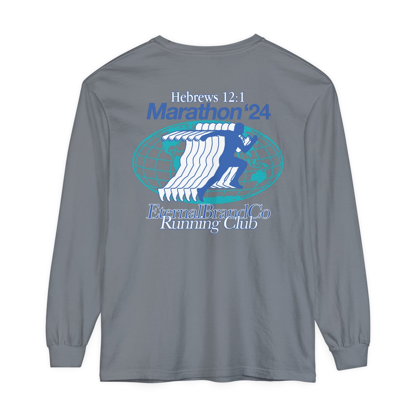 Eternal Running Club Long Sleeve - Granite