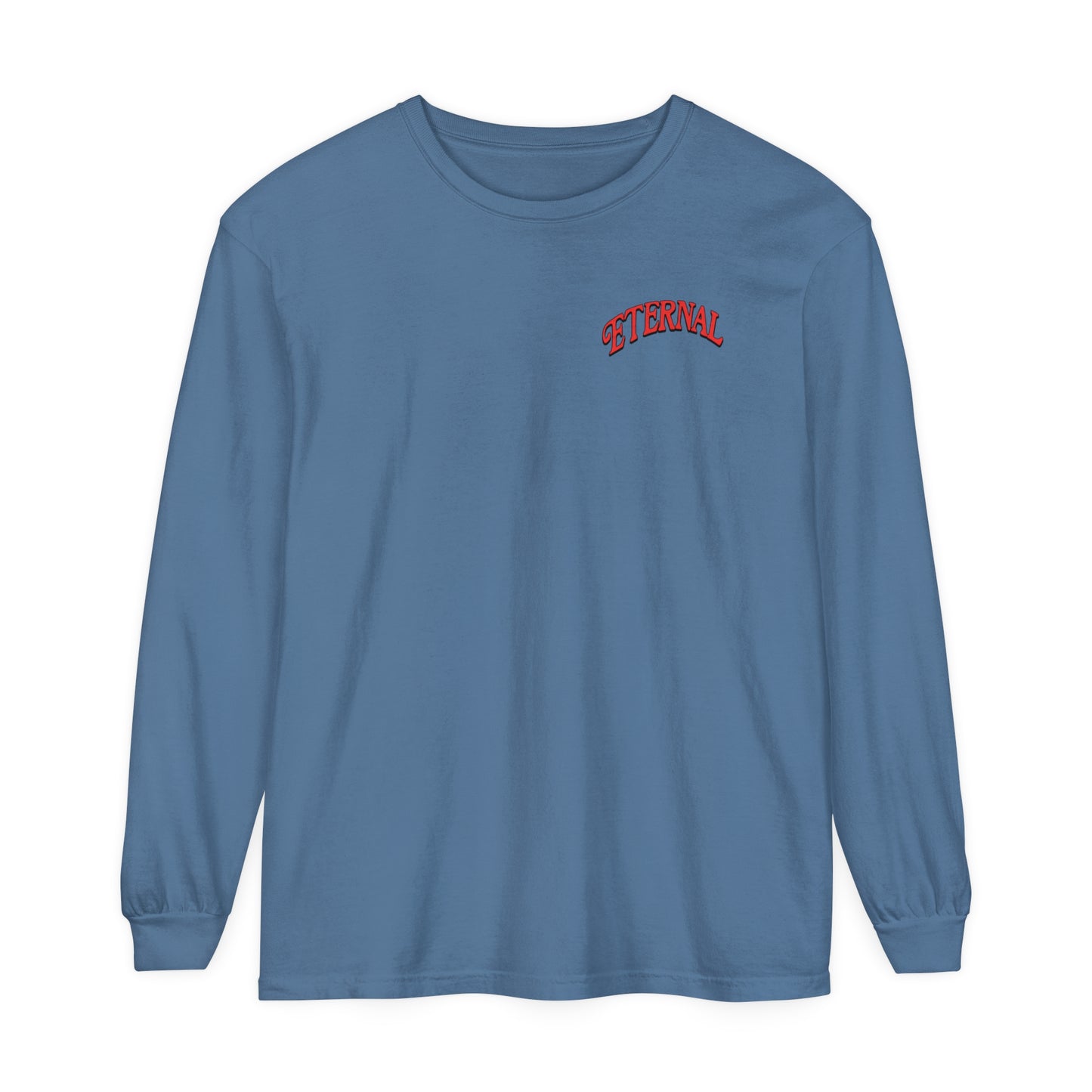 FIGHT THE GOOD FIGHT LONG SLEEVE - BLUE JEAN