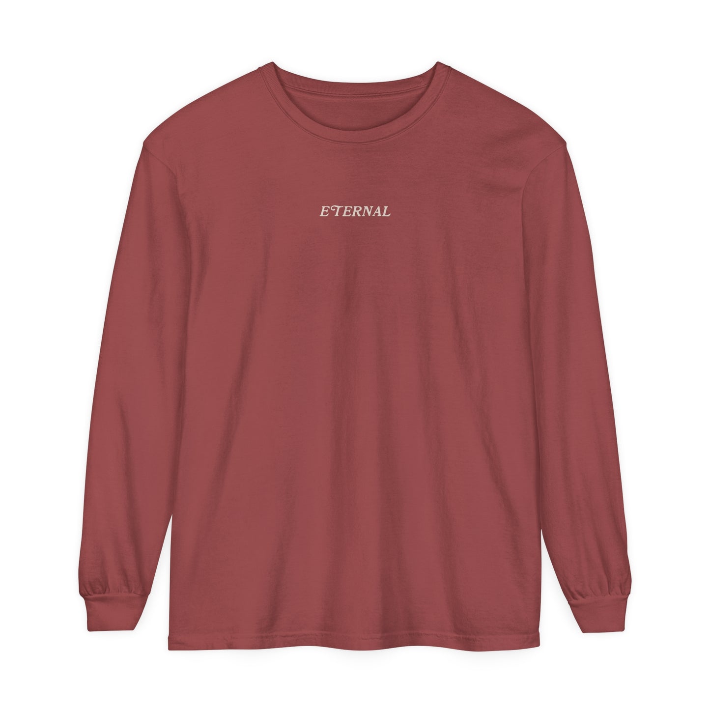 Faith Over Fear Long Sleeve - Brick