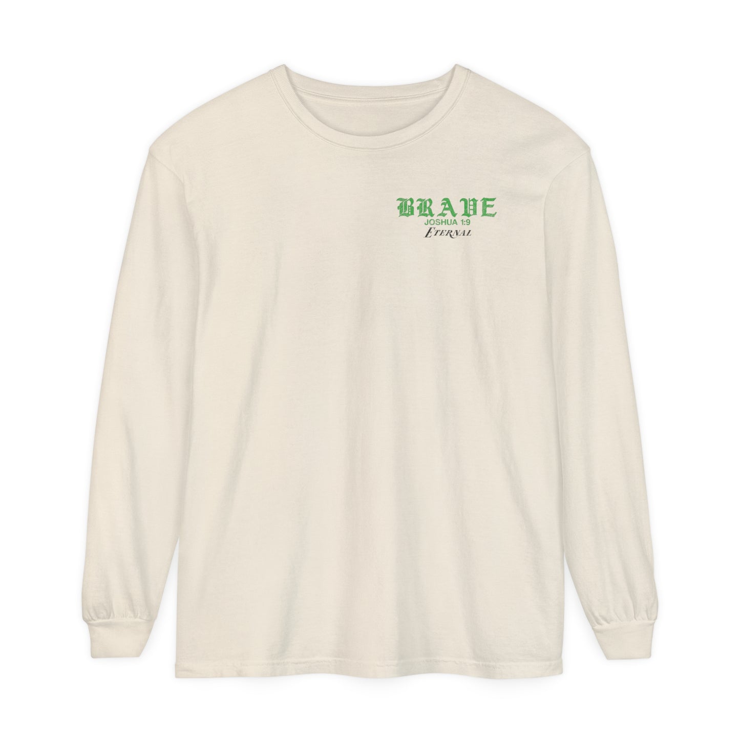 Brave Script Long Sleeve Tee