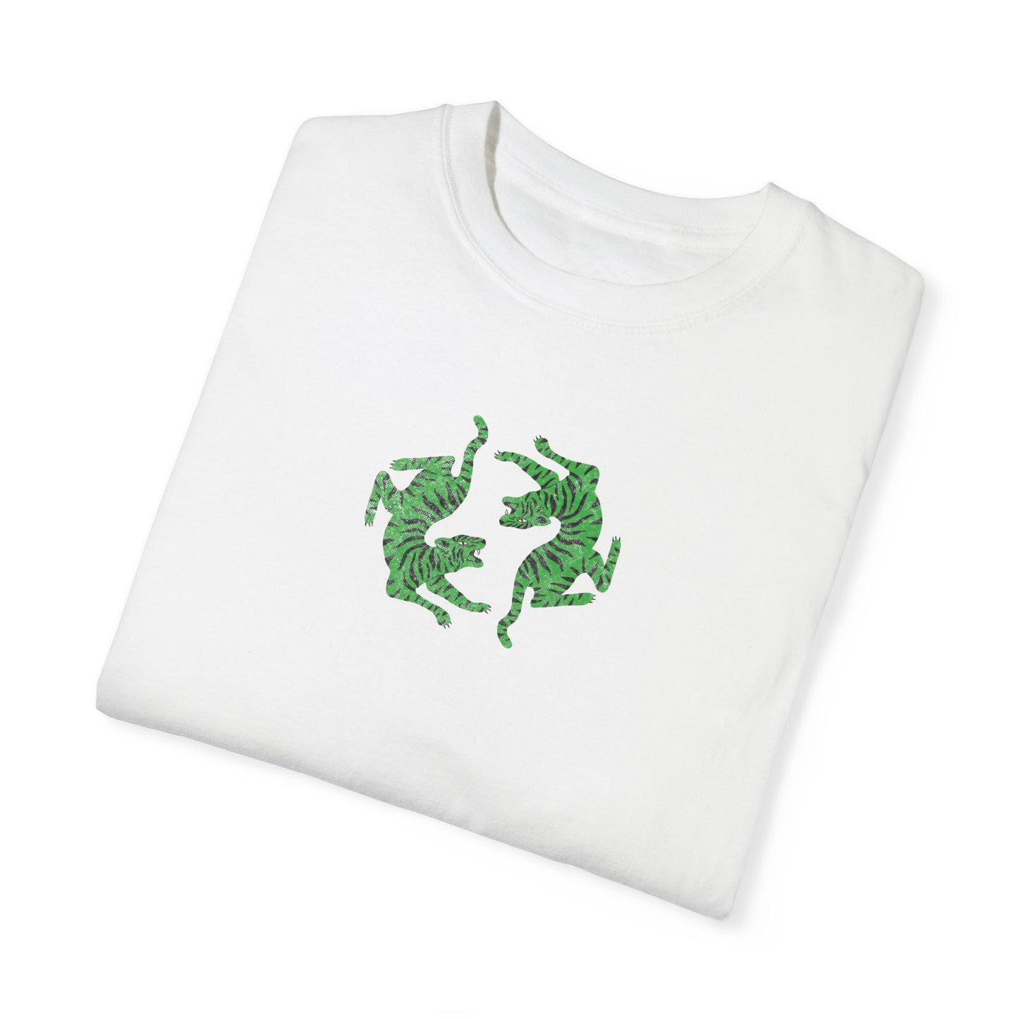 Brave Tiger Tee - White