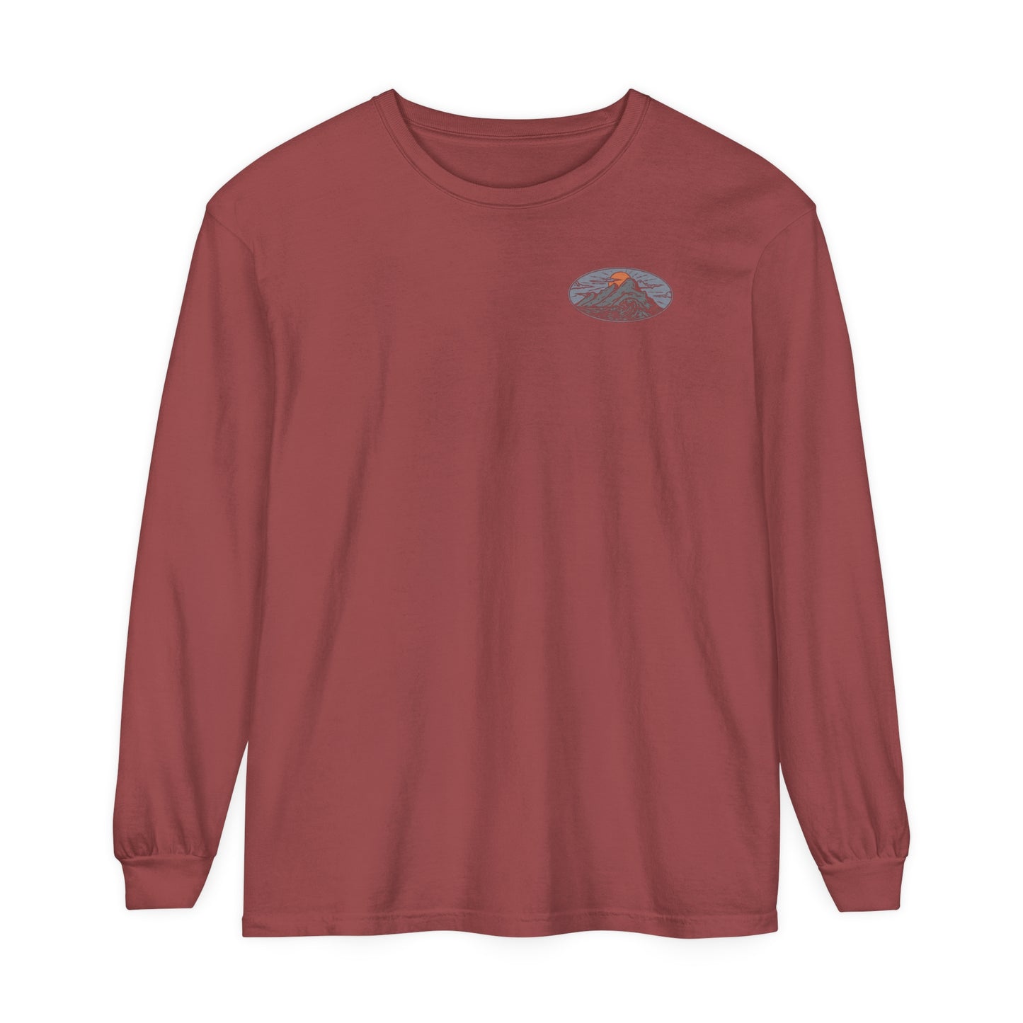 Highest Mountain Long Sleeve - Brick