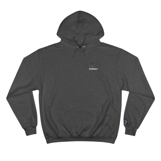 CROWN OF THORNS CHAMPION HOODIE - CHARCOAL HEATHER