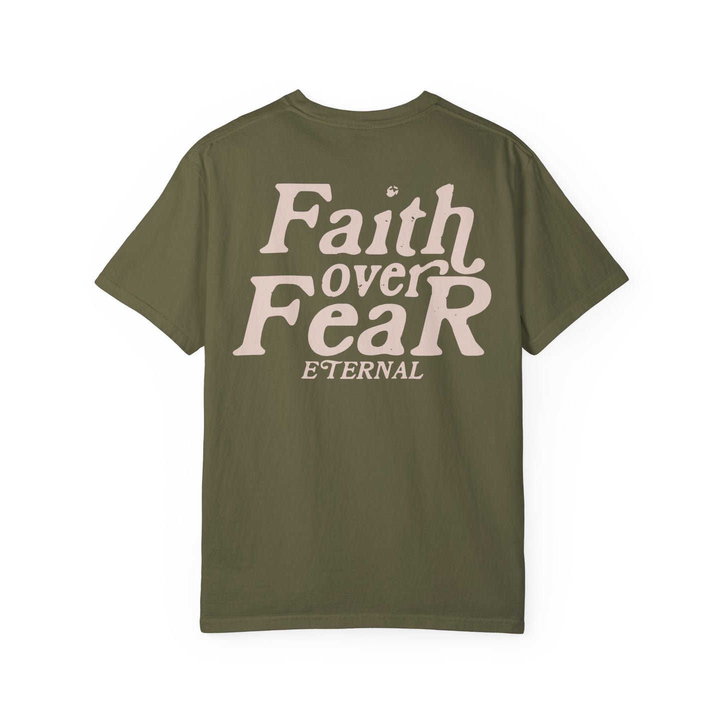 Faith Over Fear Tee - Sage