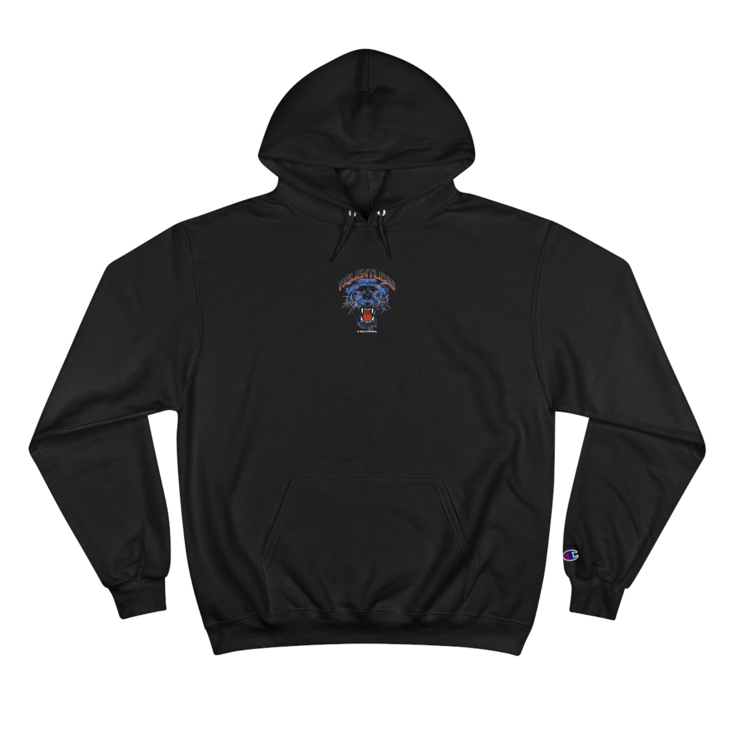 RELENTLESS CHAMPION HOODIE - BLACK