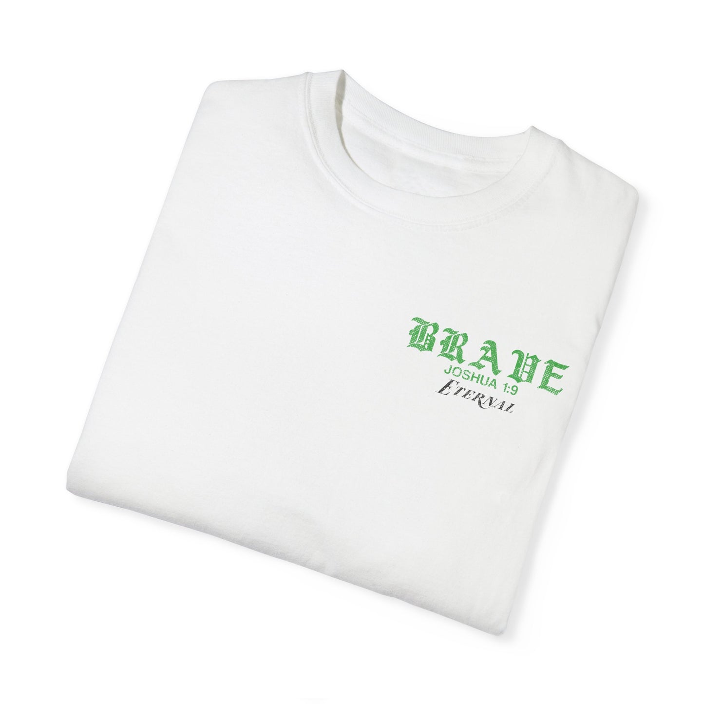 Brave Script Tee - White