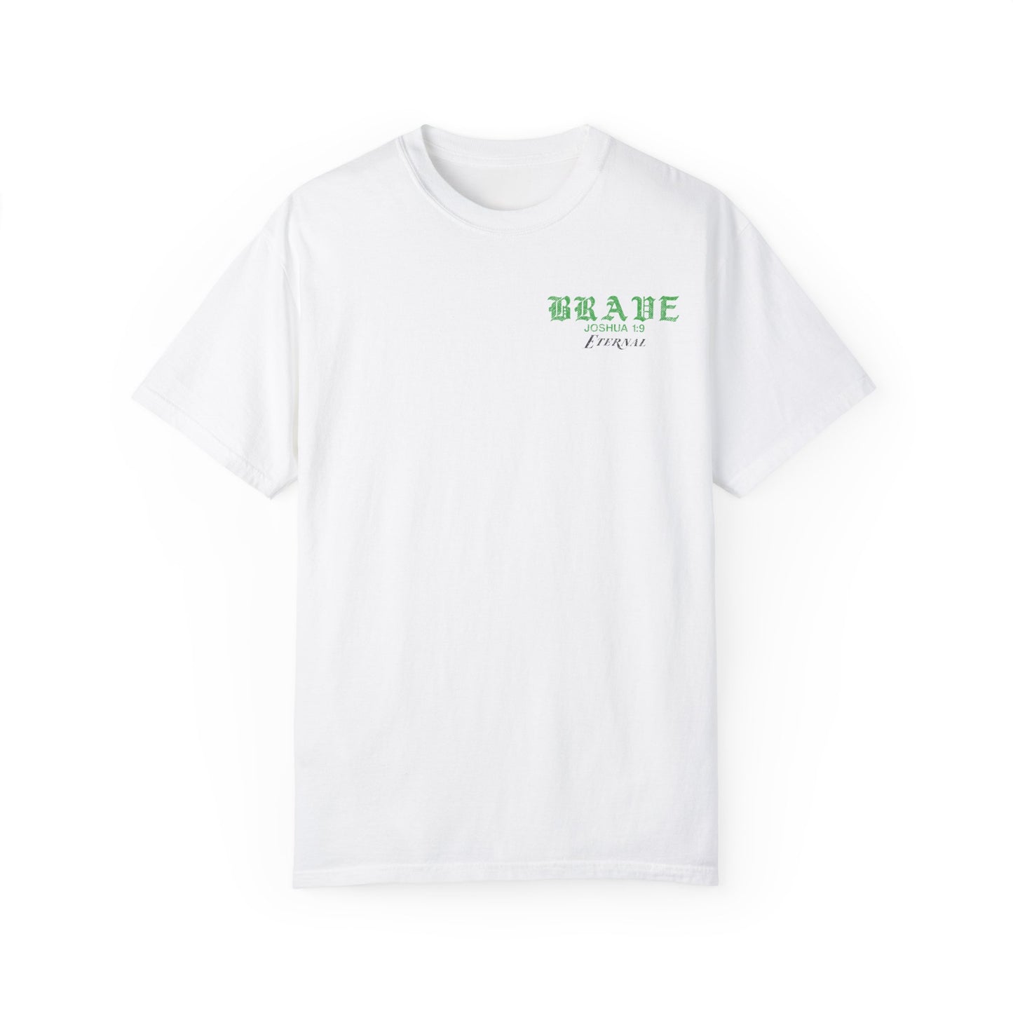 Brave Script Tee - White